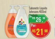Mart Minas Sabonete líquido johnson's 400ml oferta