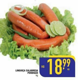 Mercantil Rodrigues Linguiça calabresa perdigão oferta