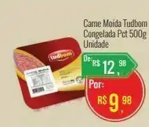Mart Minas Carne moída tudbom 500g oferta