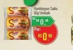 Mart Minas Hambúrguer sadia oferta