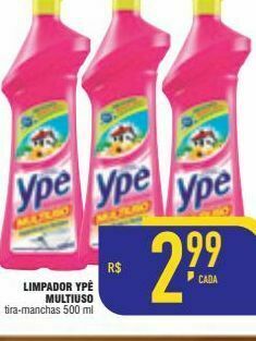 Mercantil Rodrigues Limpador ypê multiuso 500ml oferta