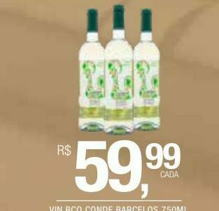 DB Supermercados Vin bco conde barcelos 750ml oferta