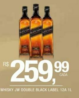 DB Supermercados Whisky jw double black label 12a 1l oferta