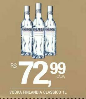 DB Supermercados Vodka finlandia classico 1l oferta