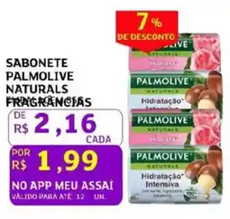 Assaí Atacadista Sabonete palmolive naturals fragrancias oferta