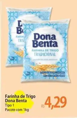 Atacadão Farinha de Trigo Dona Benta Tipo 1 oferta