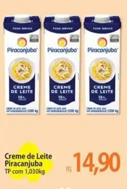 Atacadão Creme de Leite Piracanjuba TP oferta
