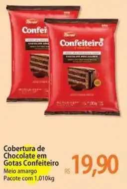 Atacadão Cobertura de Chocolate em Gotas Confeiteiro oferta