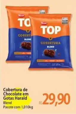 Atacadão Cobertura de Chocolate em Gotas Harald Blend Pacote oferta