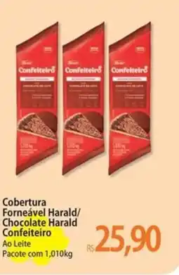 Atacadão Cobertura Forneável Harald/ Chocolate Harald Confeiteiro oferta