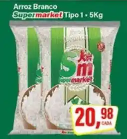 Rede Supermarket Arroz Branco oferta