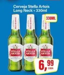 Rede Supermarket Cerveja Stella Artois Long Neck oferta