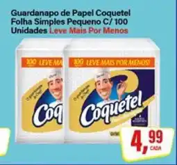 Rede Supermarket Guardanapo de Papel Coquetel oferta