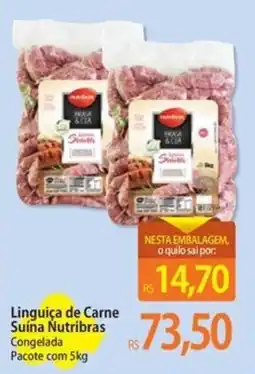 Atacadão Linguiça de Carne Suína Nutribras Congelada Pacote oferta