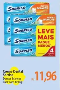 Atacadão Creme Dental Sorriso oferta