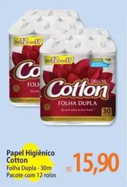 Atacadão Papel Higiênico Cotton oferta