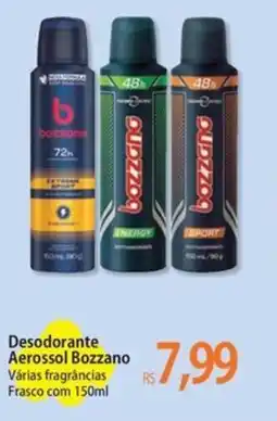 Atacadão Desodorante Aerossol Bozzano Várias fragrâncias Frasco oferta