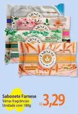 Atacadão Sabonete Farnese Várias fragrâncias Unidade oferta