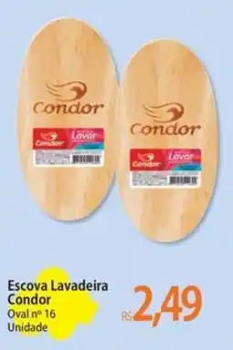 Atacadão Escova Lavadeira Condor Oval n° 16 Unidade oferta