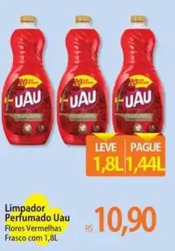 Atacadão Limpador Perfumado Uau Flores Vermelhas Frasco oferta