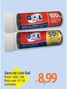 Atacadão Saco de Lixo Gol oferta