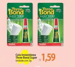 Atacadão Cola Instantânea Three Bond Super oferta