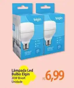 Atacadão Lâmpada Led Bulbo Elgin oferta