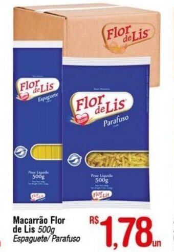Fort Atacadista Macarrao Flor de Lis 500g oferta