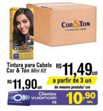 Fort Atacadista Tintura para Cabelo Cor&Ton oferta