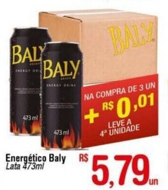 Fort Atacadista Energetico Baly 473ml oferta