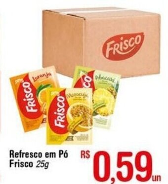 Fort Atacadista Refresco em po Frisco 25g oferta