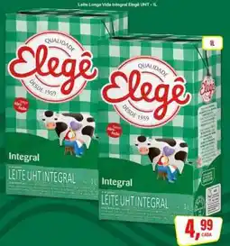 Rede Supermarket Leite Longa Vida Integral Elegê UHT - 1L oferta