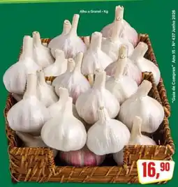 Rede Supermarket Alho a granel oferta