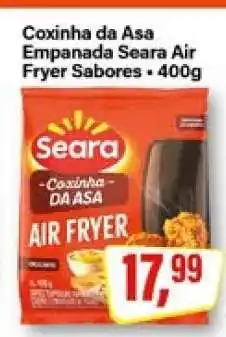 Rede Supermarket Coxinha da Asa Empanada Seara Air Fryer Sabores oferta
