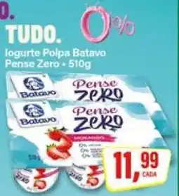 Rede Supermarket Iogurte Polpa Batavo Pense Zero oferta