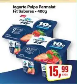 Rede Supermarket Iogurte Polpa Parmalat Fit Sabores oferta