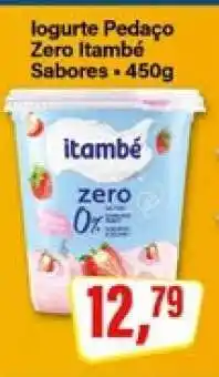 Rede Supermarket Iogurte Pedaço Zero Itambé Sabores oferta