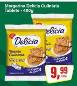 Rede Supermarket Margarina Delícia Culinária Tablete oferta