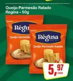 Rede Supermarket Queijo Parmesão Ralado Regina oferta