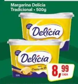 Rede Supermarket Margarina Delicia Tradicional 500g oferta