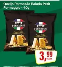 Rede Supermarket Queijo Parmesão Ralado Petit Formaggio oferta