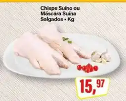 Rede Supermarket Chispe Suíno ou Máscara Suína oferta