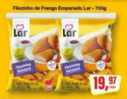 Rede Supermarket Filezinho de Frango Empanado Lar - 700g oferta