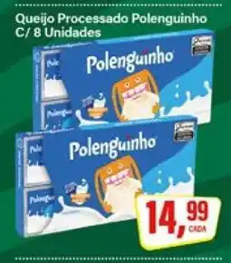 Rede Supermarket Queijo Processado Polenguinho C/ 8 Unidades oferta