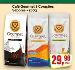 Rede Supermarket Café Gourmet 3 Corações Sabores oferta