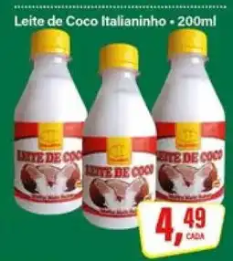 Rede Supermarket Leite de Coco Italianinho oferta