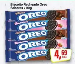 Rede Supermarket Biscoito Recheado Oreo Sabores oferta