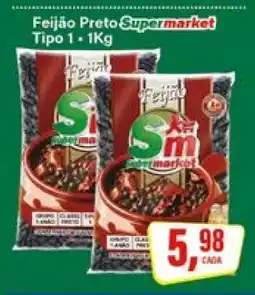 Rede Supermarket Feijão Preto Supermarket oferta
