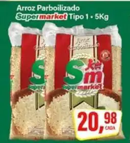 Rede Supermarket Arroz Parboilizado Supermarket oferta