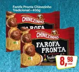 Rede Supermarket Farofa Pronta Chinezinho Tradicional - 400g oferta
